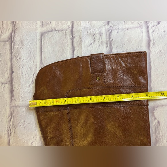 Women’s Wide Calf Brown Riding Boots Size 11 - Picture 5 of 10
